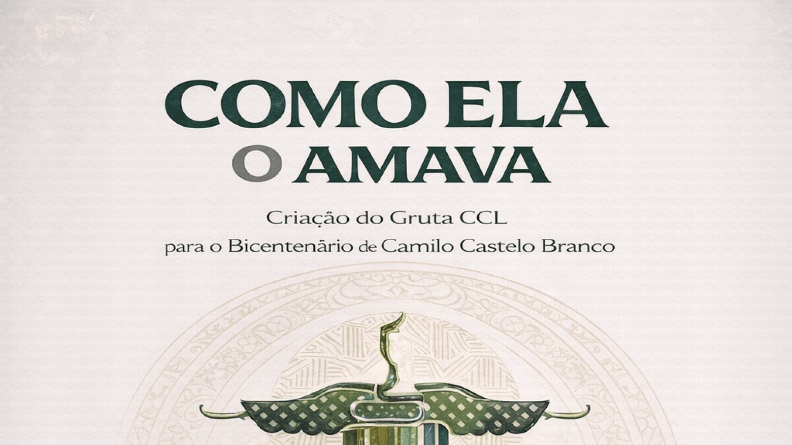 Marco: GRUTA CCL assinala meio s&eacute;culo com a estreia mundial do espect&aacute;culo "Como Ela o Amava"