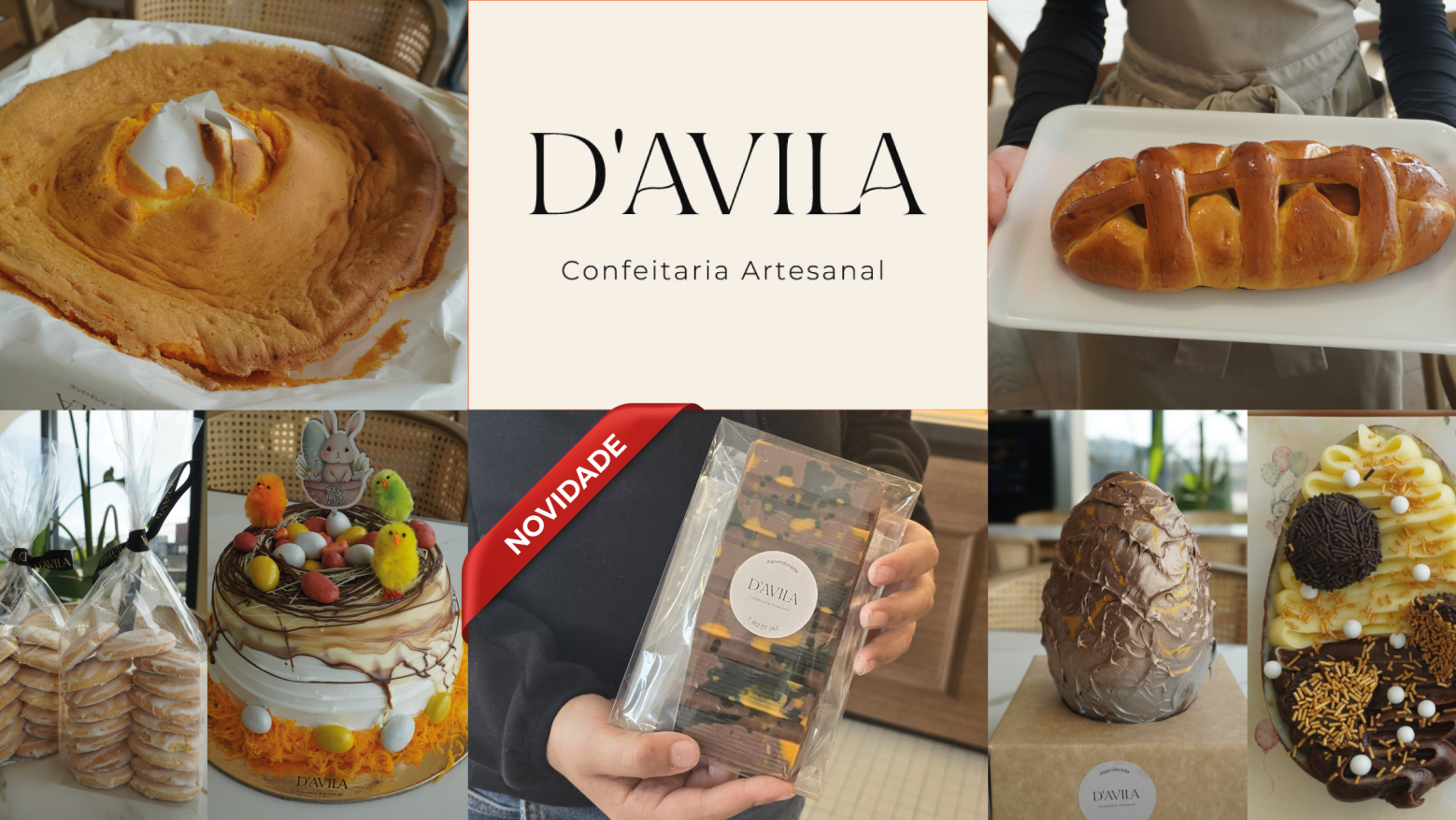 Celebre o m&ecirc;s da P&aacute;scoa com os doces artesanais da Padaria D&rsquo;Avila