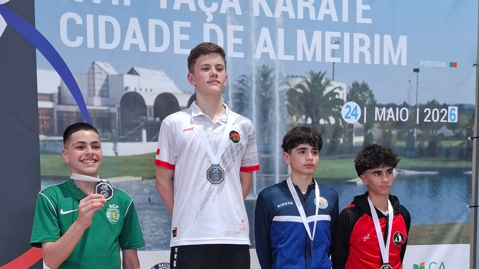 Gon&ccedil;alo Garcia vence a XVIII Ta&ccedil;a de Karat&eacute; Cidade de Almeirim