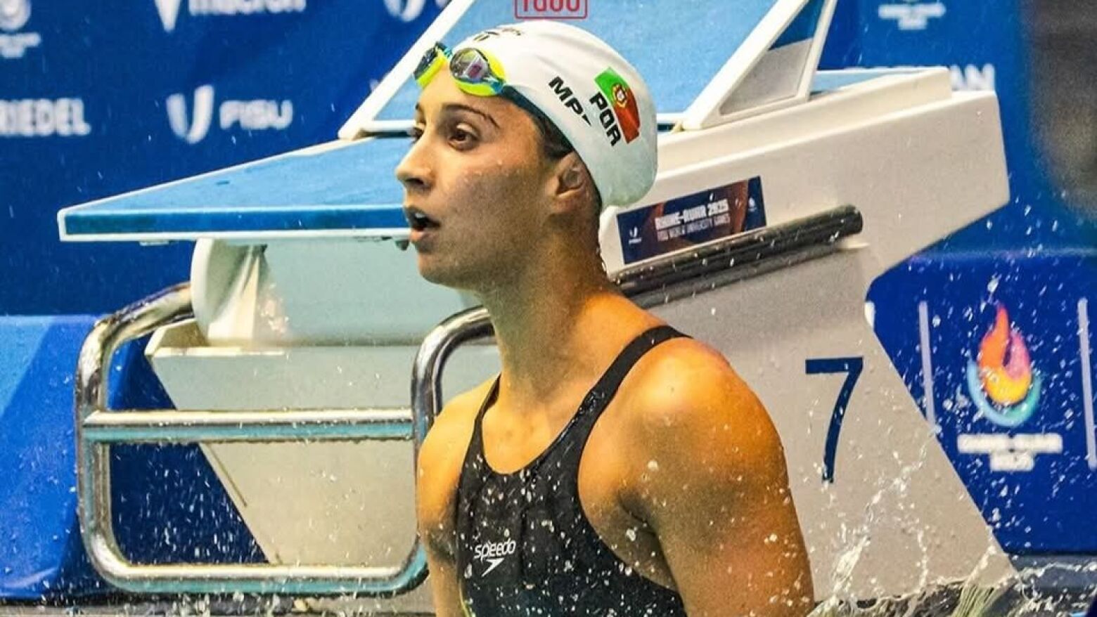 Felgueiras: Francisca Martins conquista ouro nos 400 metros livres nos Jogos Mundiais Universitários