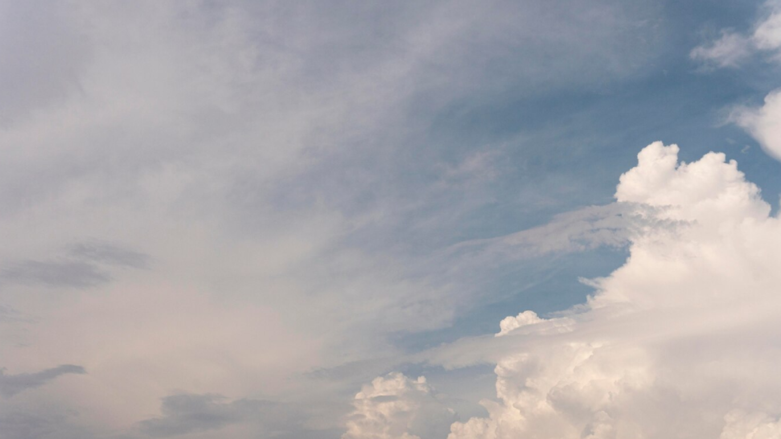 Céu Pouco Nublado nesta quinta-feira, dia 5 de junho
