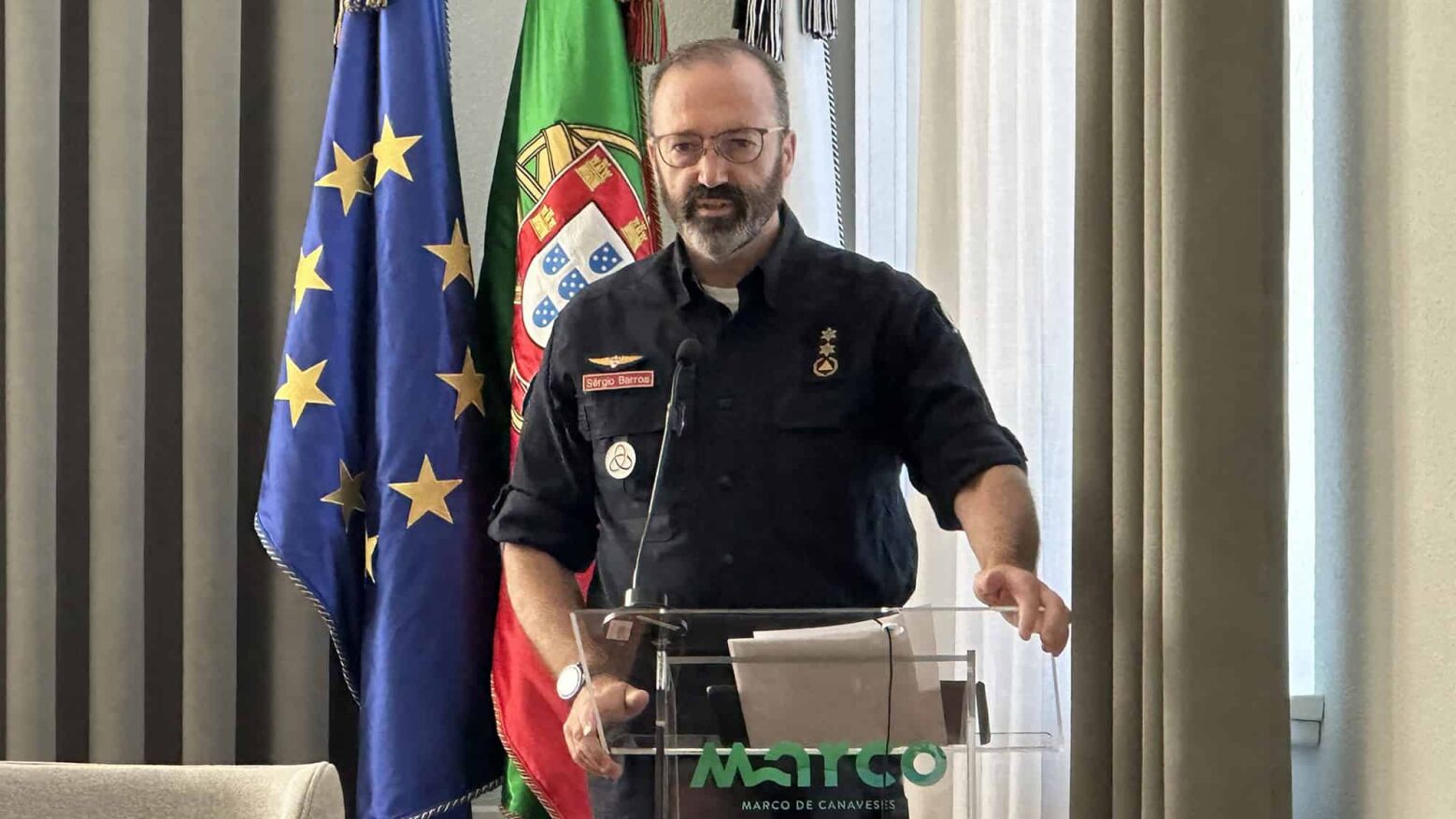 Comandante Sérgio Barros elogia modelo de proteção civil local e defende sua implementação em todas as freguesias