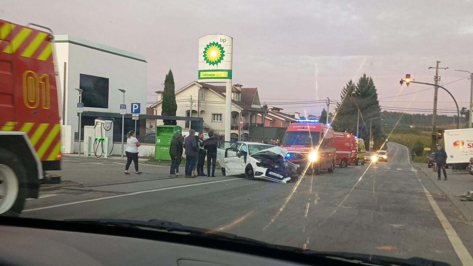 Colisão em Felgueiras deixa quatro jovens feridos, dois em estado grave