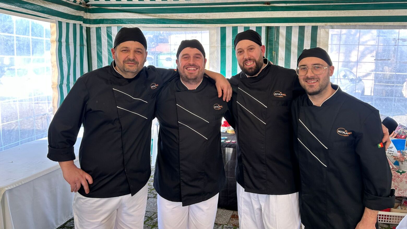 Amarante: Bolo-rei gigante de 30 metros marcou o Natal em Vila Me&atilde;