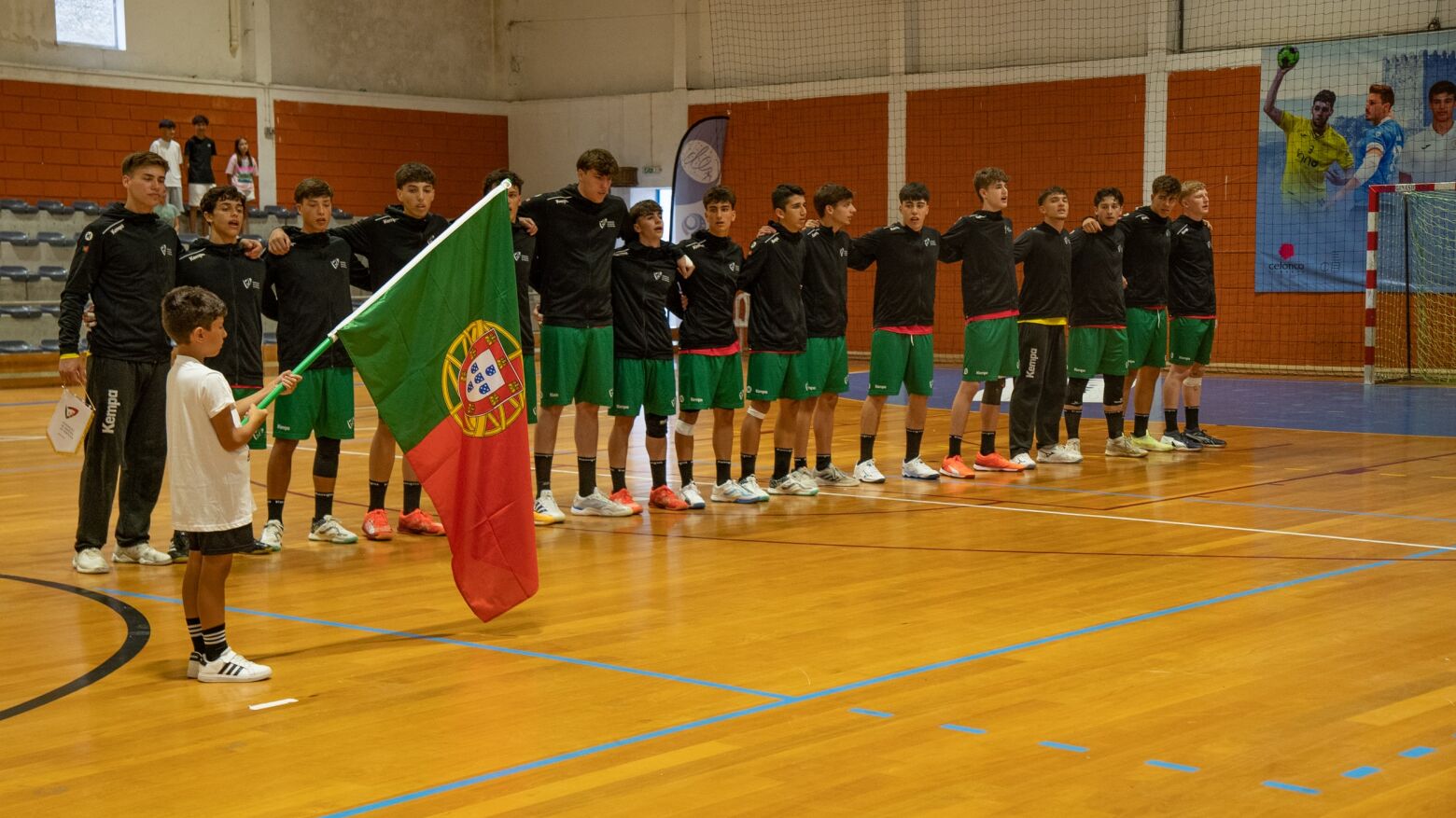 Celorico de Basto acolheu estágio da Seleção Nacional de Andebol Sub-17 masculina em preparação para o Festival Olímpico da Juventude Europeia