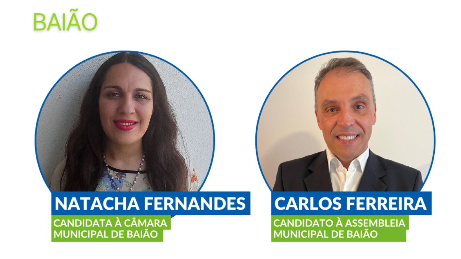 Natacha Fernandes é a candidata da CDU à Câmara Municipal de Baião