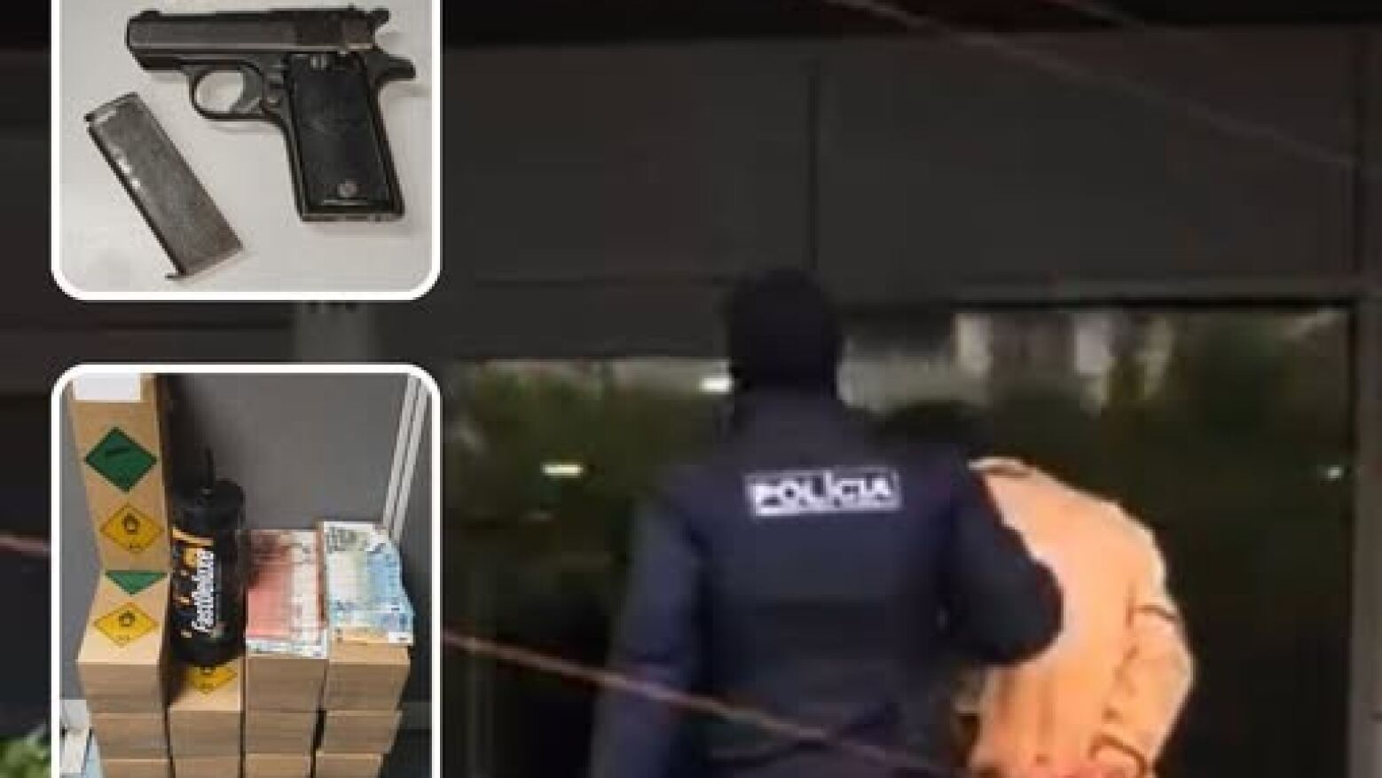 Deten&ccedil;&atilde;o em Gaia por posse de arma de fogo e muni&ccedil;&otilde;es