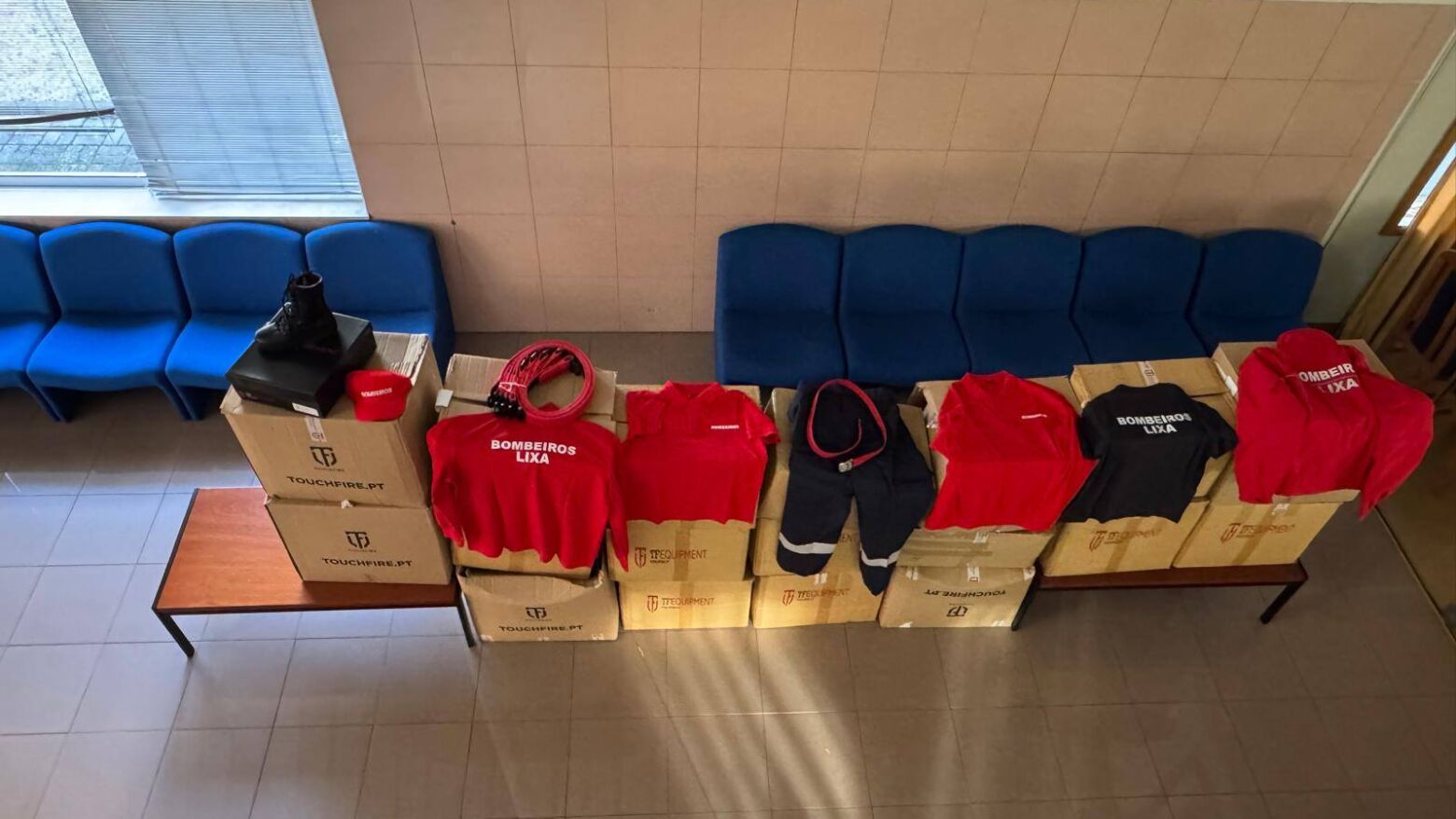 Solidariedade: Comunidade une-se para fardar todos os Bombeiros da Lixa