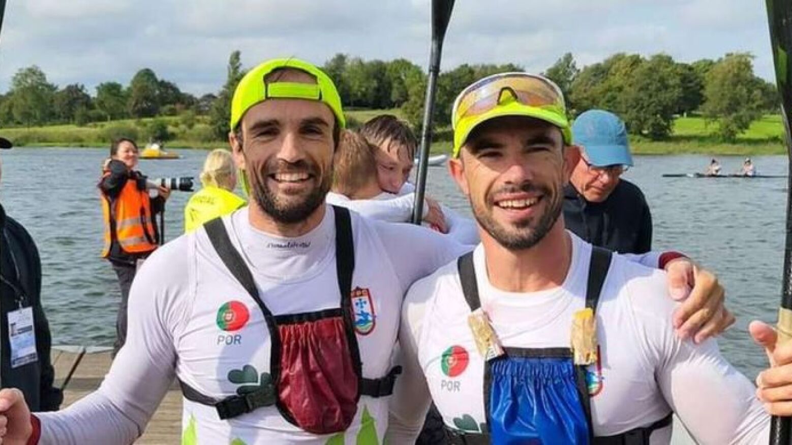 Canoagem: Ramalho e Pimenta sagram-se campeões da Europa em K2 em Ponte de Lima