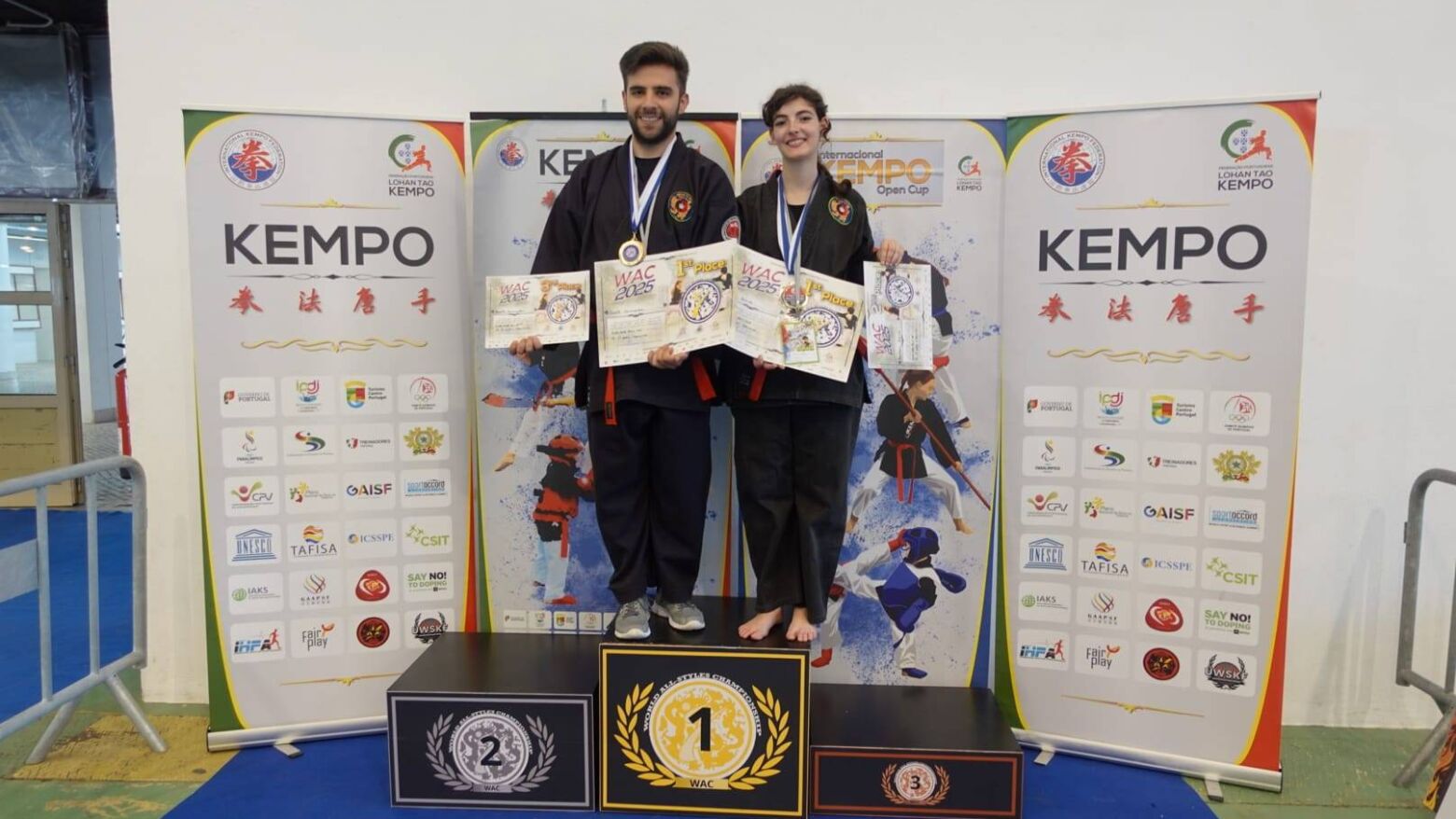 Atletas de Marco de Canaveses conquistam títulos mundiais no Campeonato do Mundo de Artes Marciais