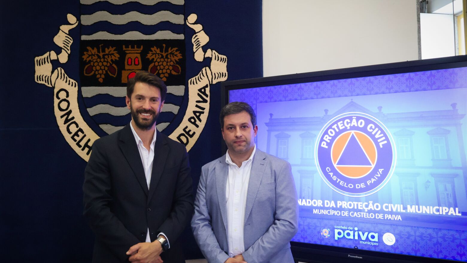 Fl&aacute;vio Moreira assume cargo de Coordenador Municipal de Prote&ccedil;&atilde;o Civil em Castelo de Paiva