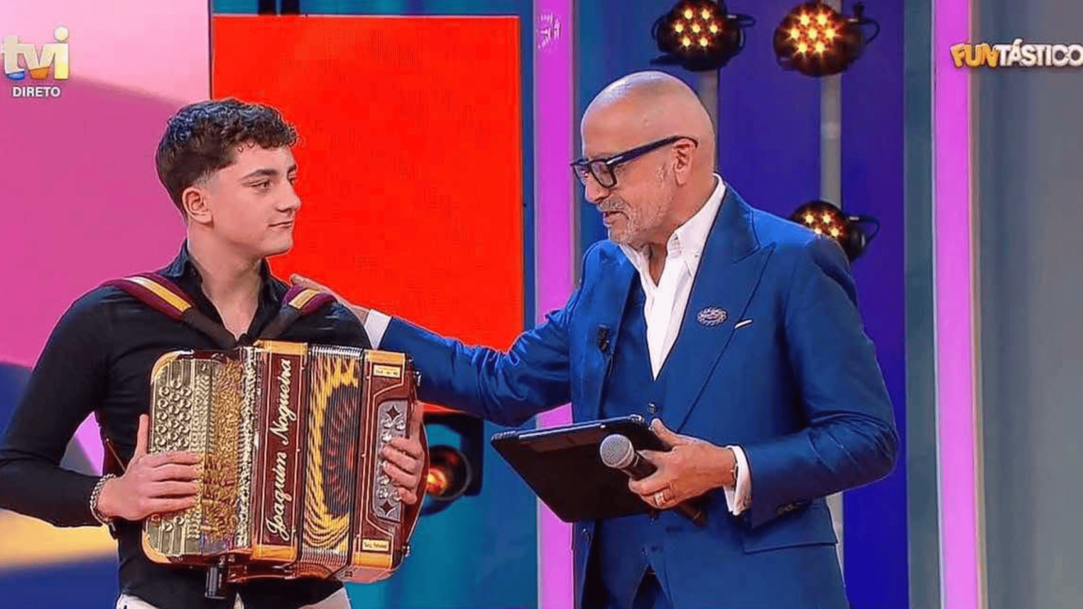 Martim Couto na final do “Funtástico” da TVI