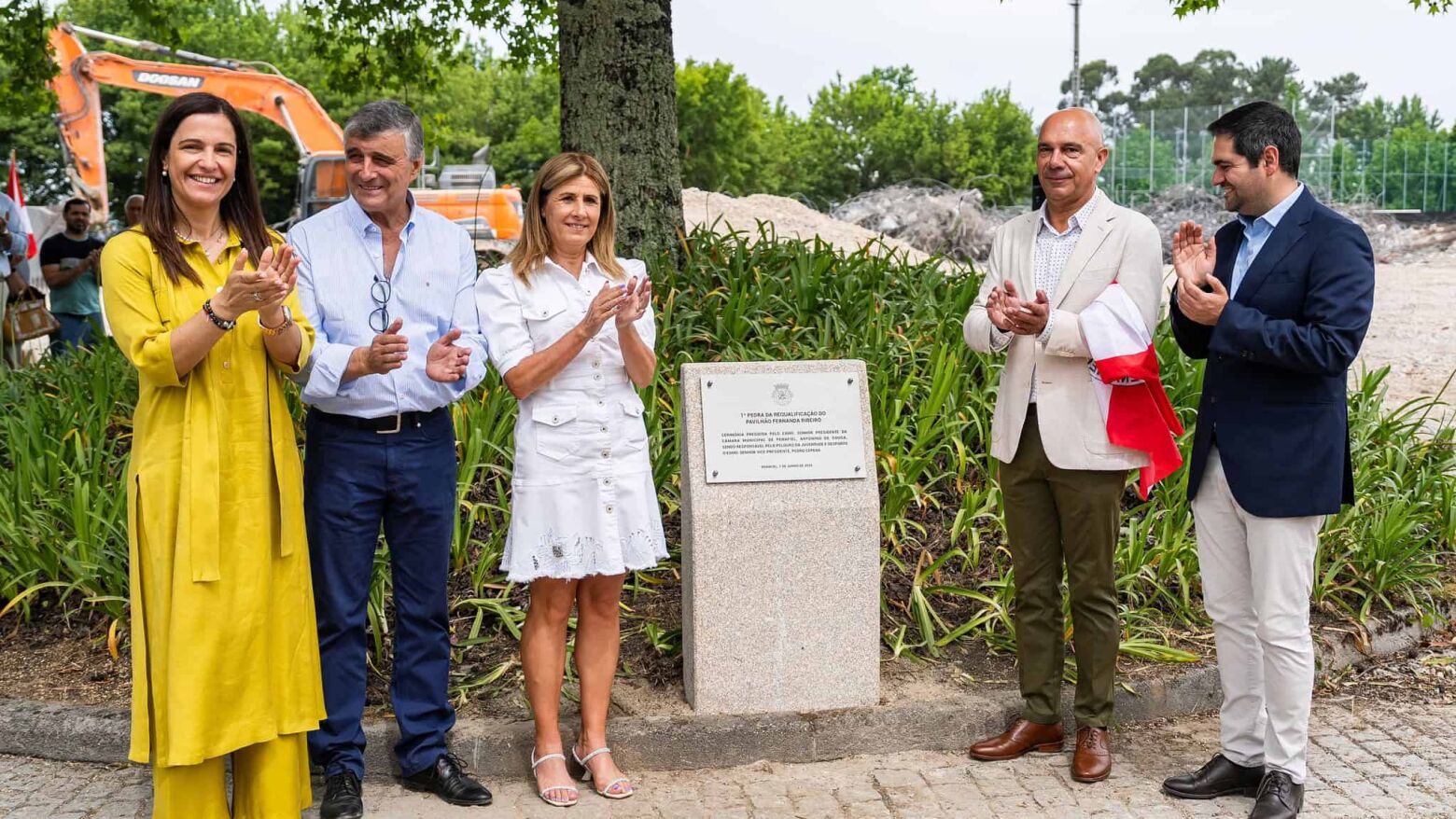 Novo Pavilhão Fernanda Ribeiro marca arranque da maior obra municipal de Penafiel