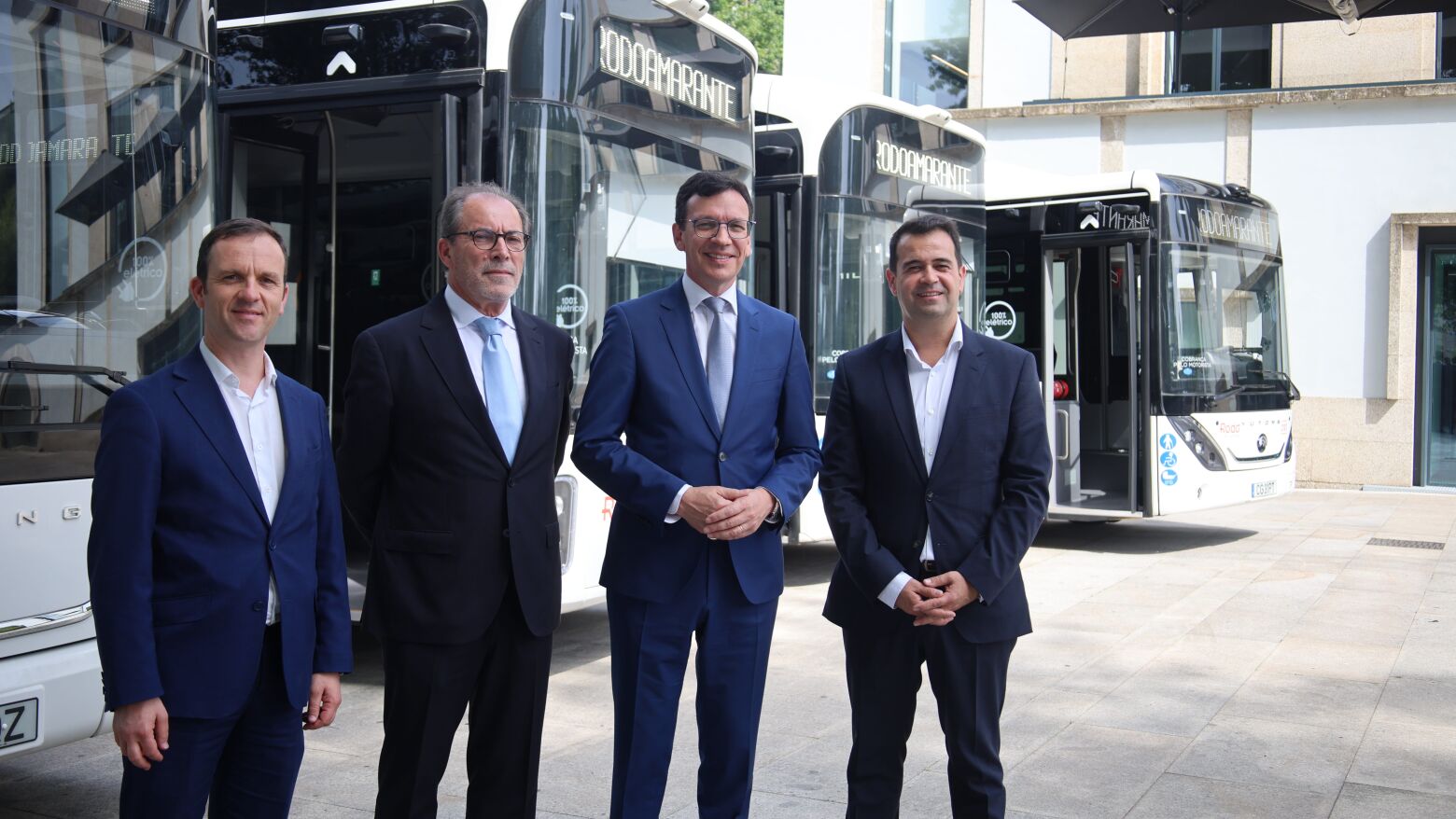 Amarante investe 4,6 milh&otilde;es de euros em nova frota de autocarros el&eacute;tricos da Rodoamarante