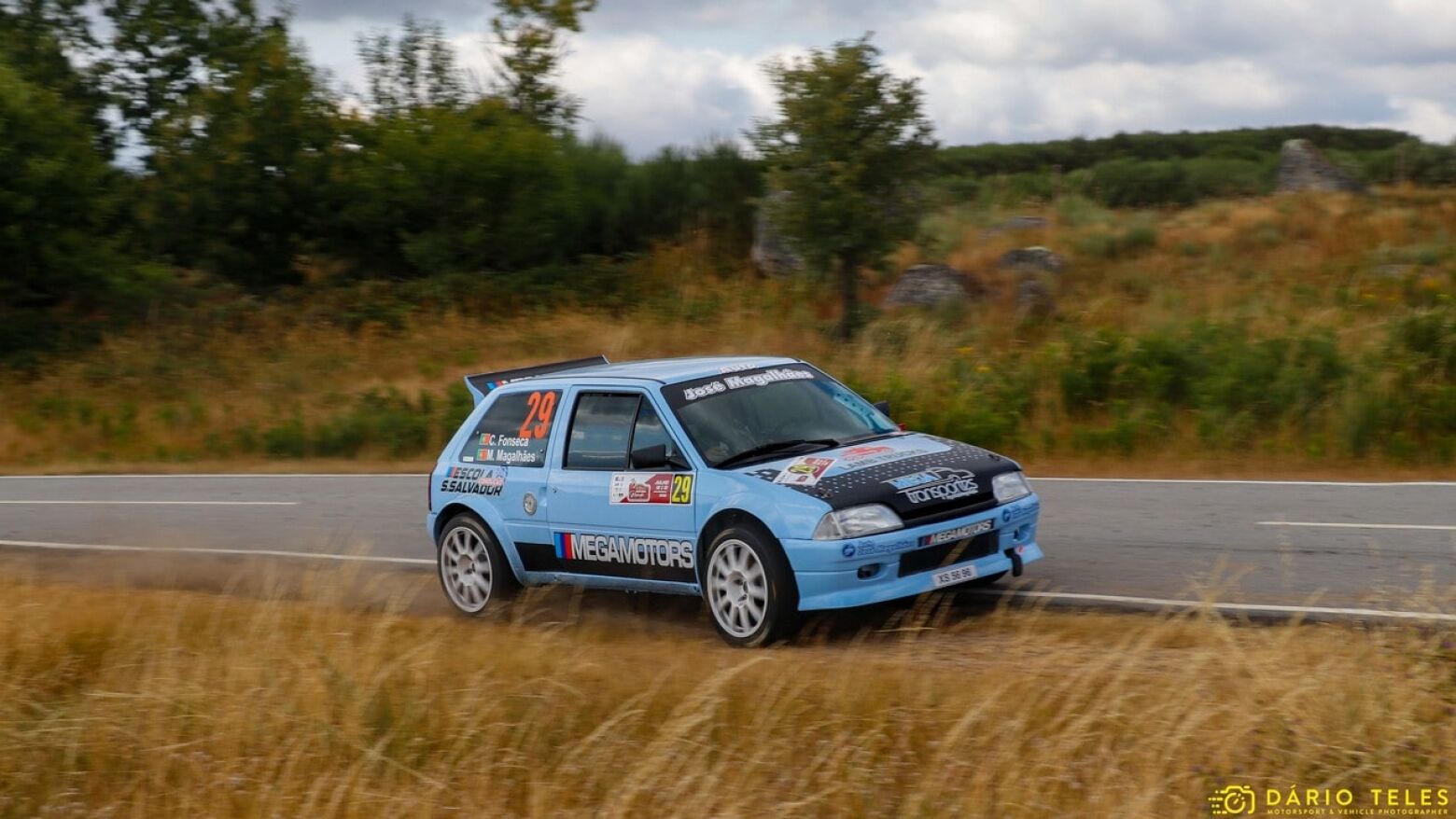 Celso Fonseca estreia Citroën AX GTI com "desempenho positivo" no Rali Rota da Cereja de Resende