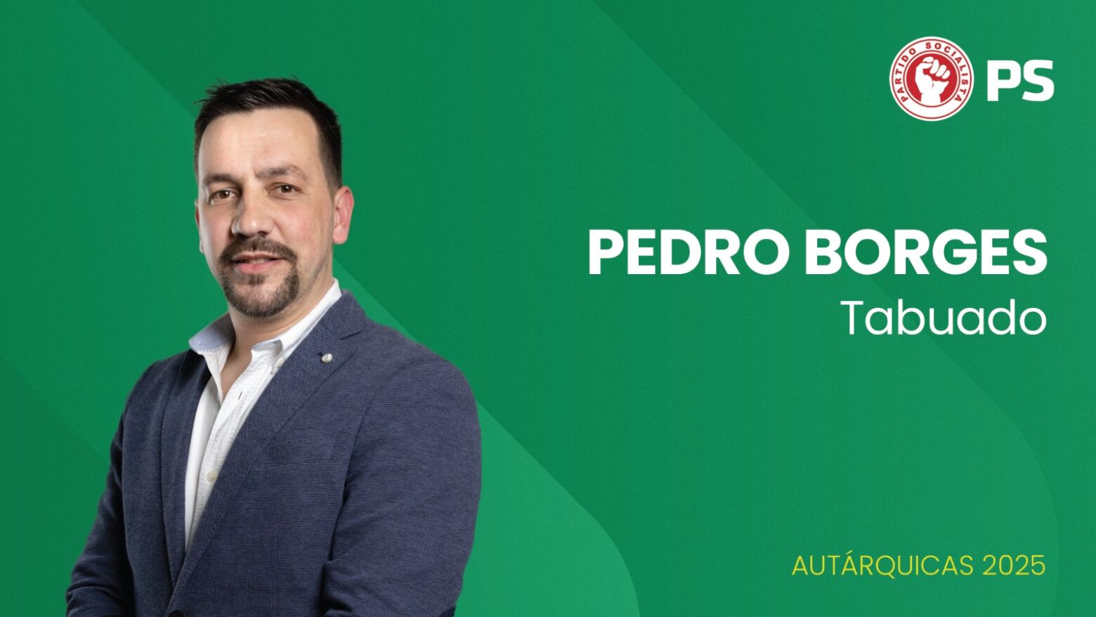 José Borges apresenta candidatura PS à Junta de Tabuado