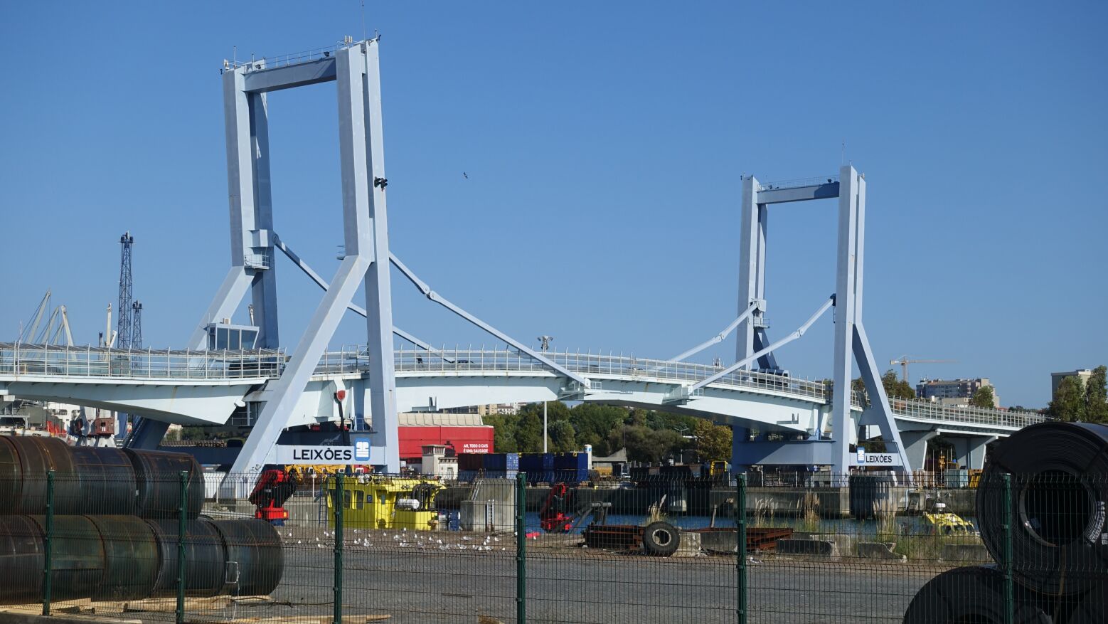 Ponte m&oacute;vel de Leix&otilde;es reabre ao tr&acirc;nsito a 14 de agosto ap&oacute;s obras em Matosinhos