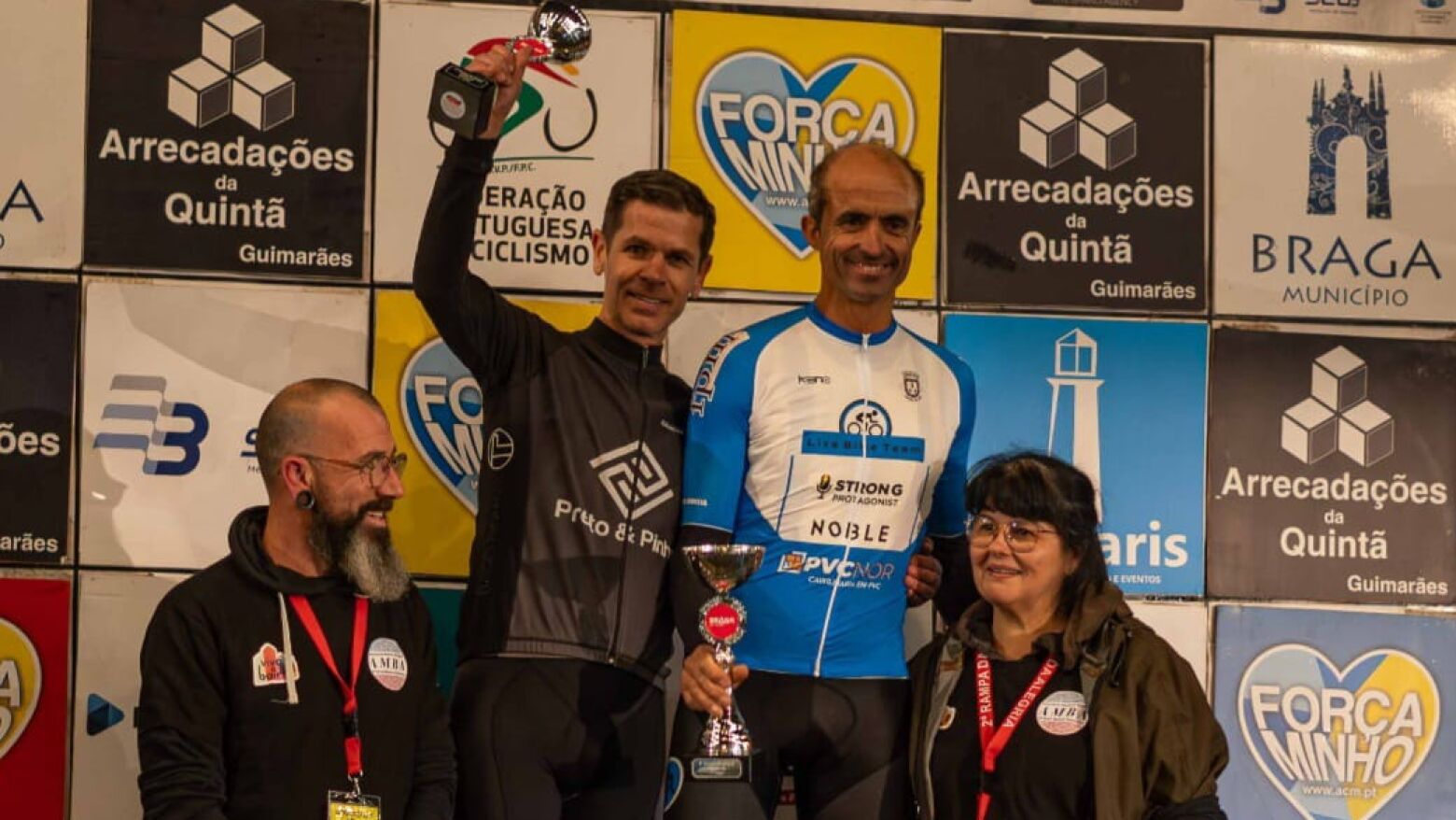 Casimiro Correia, ciclista da Lixa, regressa à competição com vitória na Rampa da Alegria, em Braga