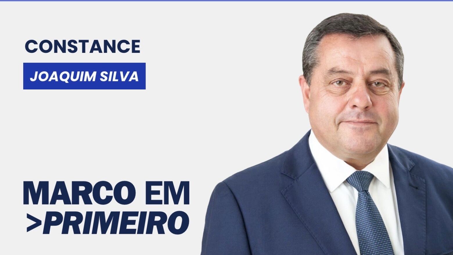 Joaquim Silva é o candidato da lista “Marco em Primeiro” à Junta de Constance