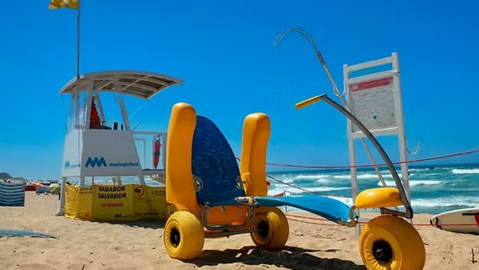Matosinhos com 12 praias acess&iacute;veis e equipamentos adaptados para mobilidade reduzida