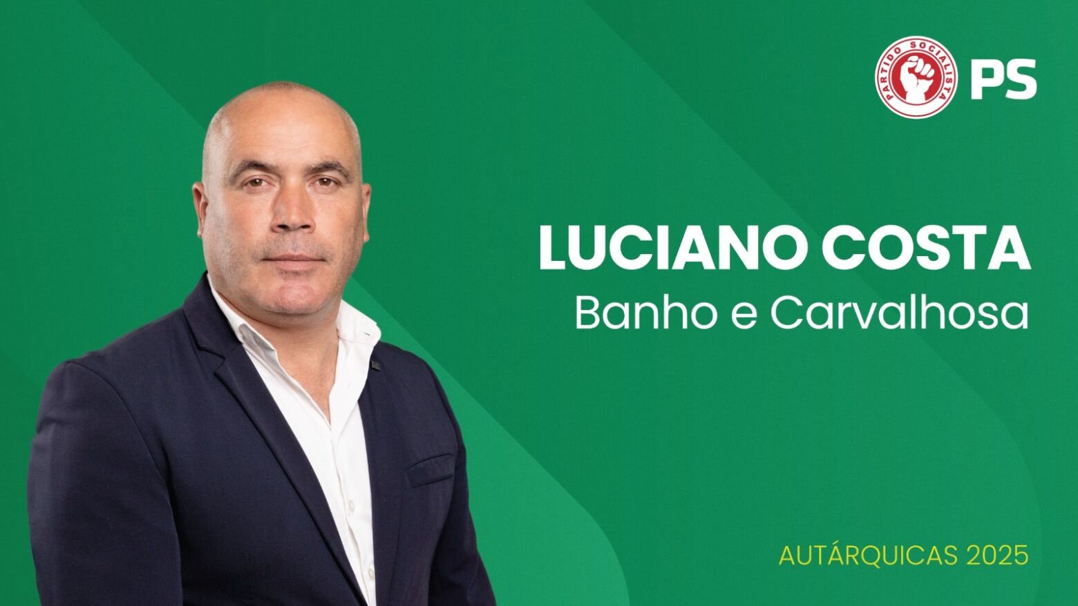 Marco: Luciano Costa recandidata-se pelo PS à Junta de Banho e Carvalhosa