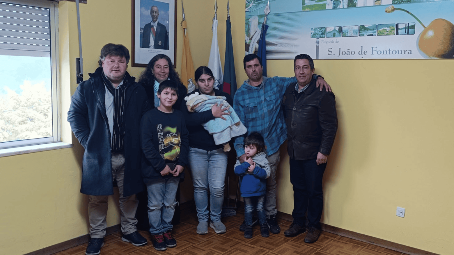 Resende: Freguesia de São João de Fontoura apoia família com prémio monetário