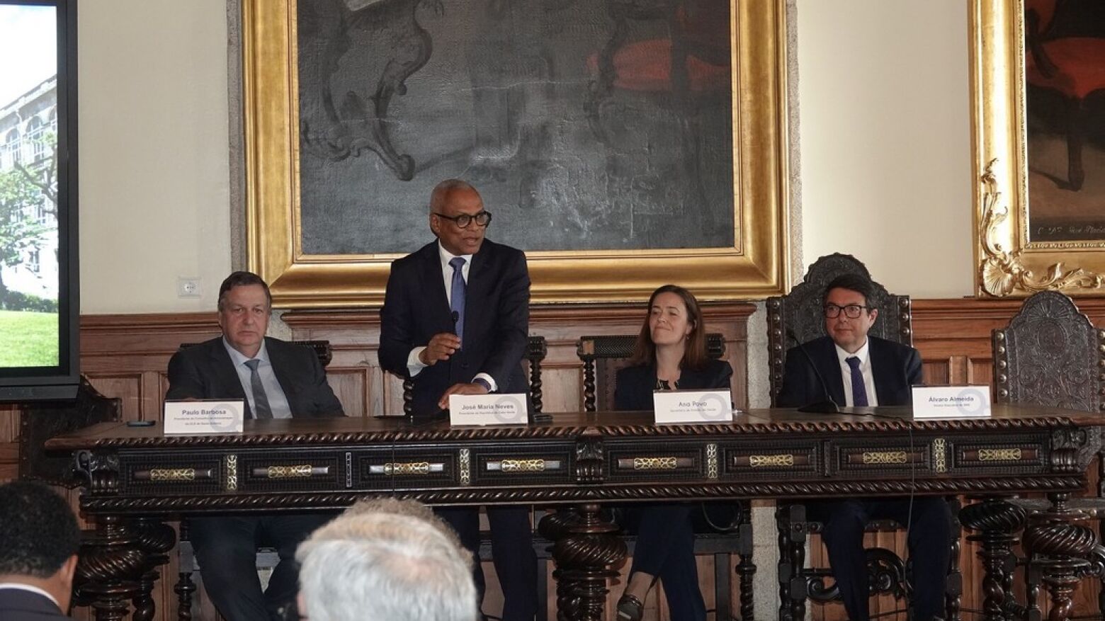 Presidente de Cabo Verde no Porto: Hospital de Santo Ant&oacute;nio celebrado como "s&iacute;mbolo de excel&ecirc;ncia" na sa&uacute;de