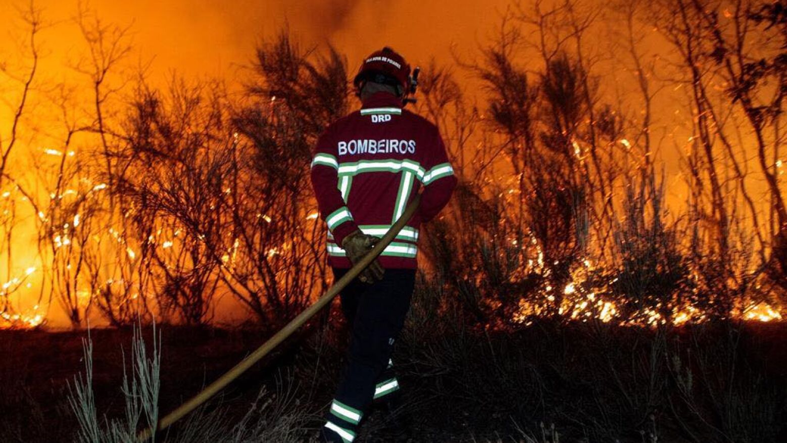 "Cada gesto conta": apelo à entrega de água e snacks para os bombeiros de Nespereira