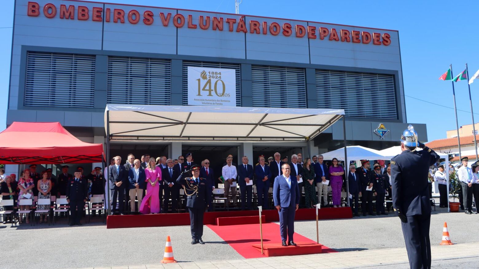 Dia Nacional do Bombeiro assinalado em Paredes com tr&ecirc;s dias de homenagem, cerim&oacute;nias e programa cultural&nbsp;