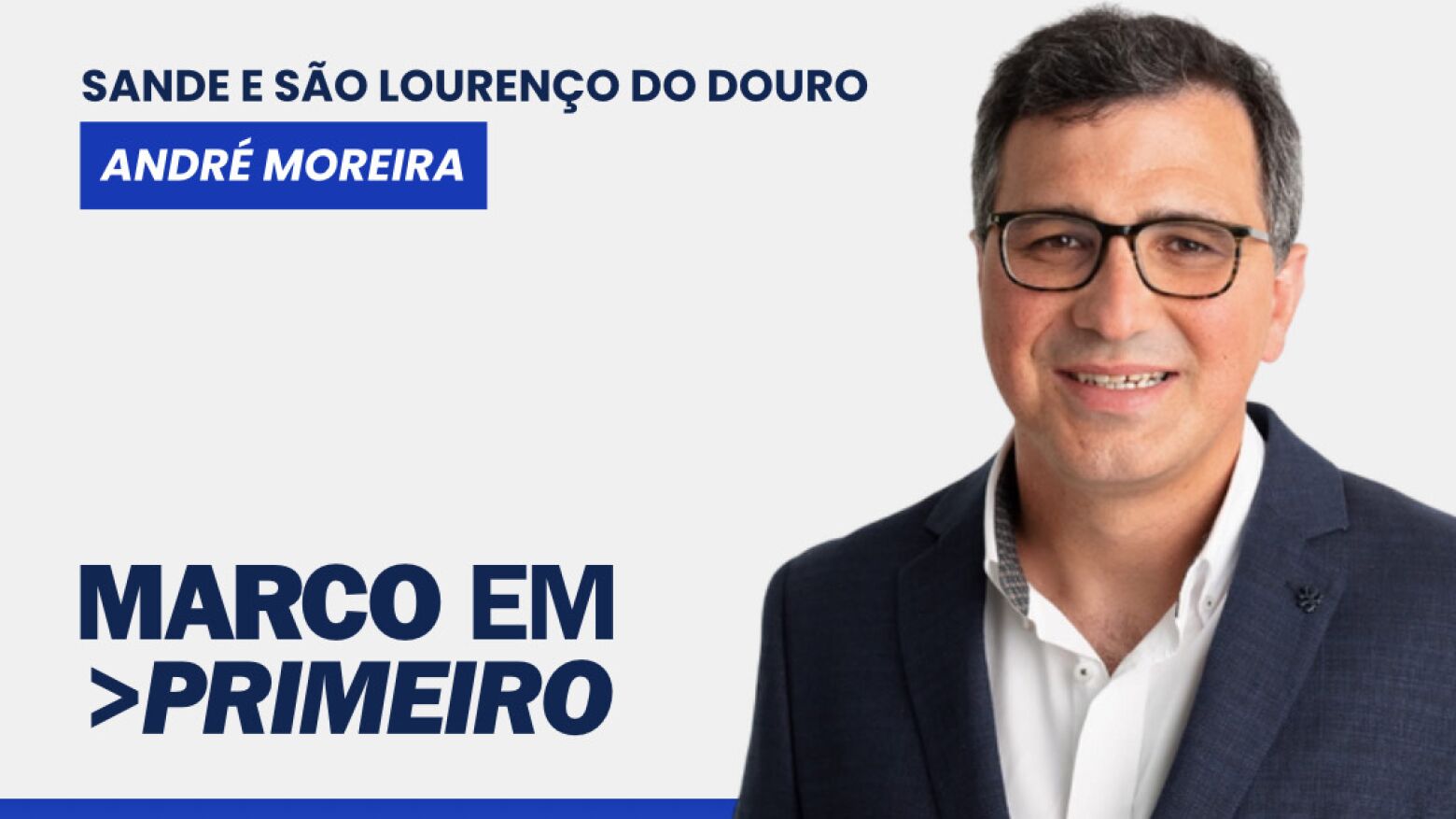 Candidatura “Marco em Primeiro” anuncia André Moreira como candidato à Freguesia de Sande e São Lourenço do Douro