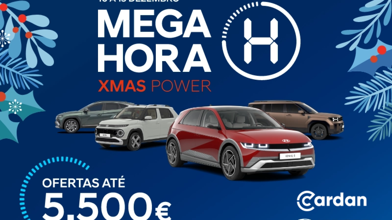 O seu mega presente de Natal chegou na Hora H!