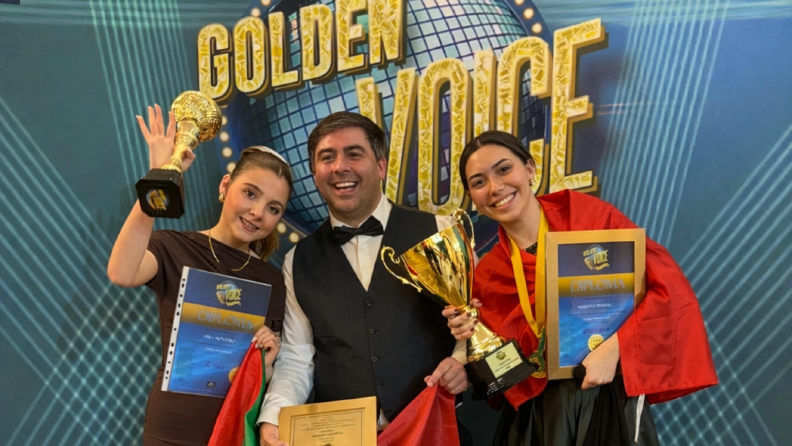 Sucesso em Malta: Mariana Pinheiro e Sara Monteiro levam a m&uacute;sica portuguesa ao p&oacute;dio