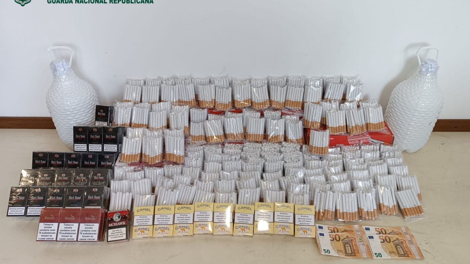 Paredes: Apreendidos mais de 4 mil cigarros sem estampilha fiscal