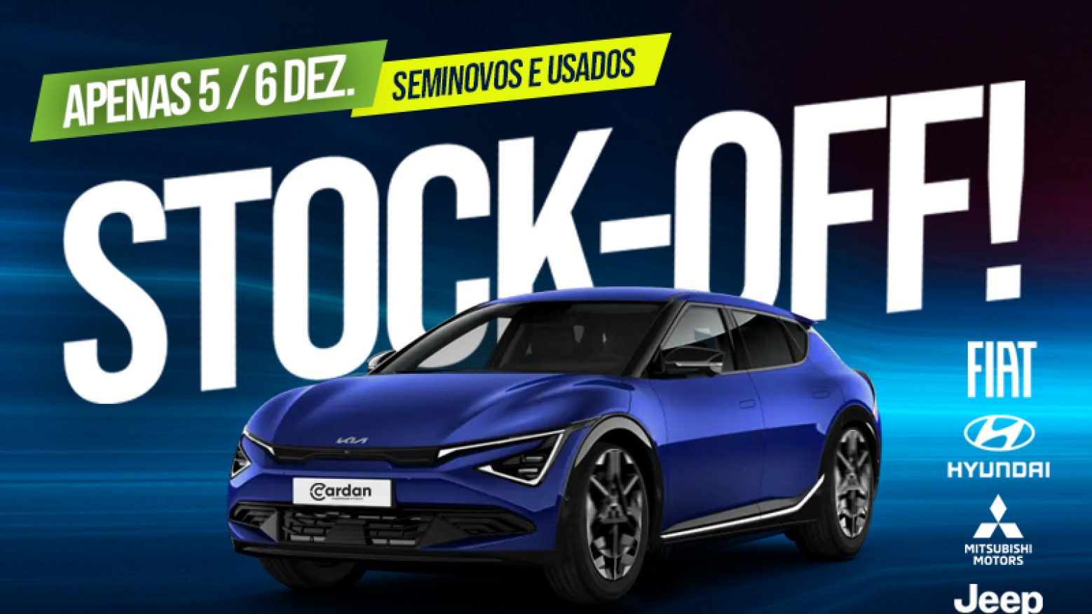 Grandes máquinas e grandes descontos no Stock-Off Cardan