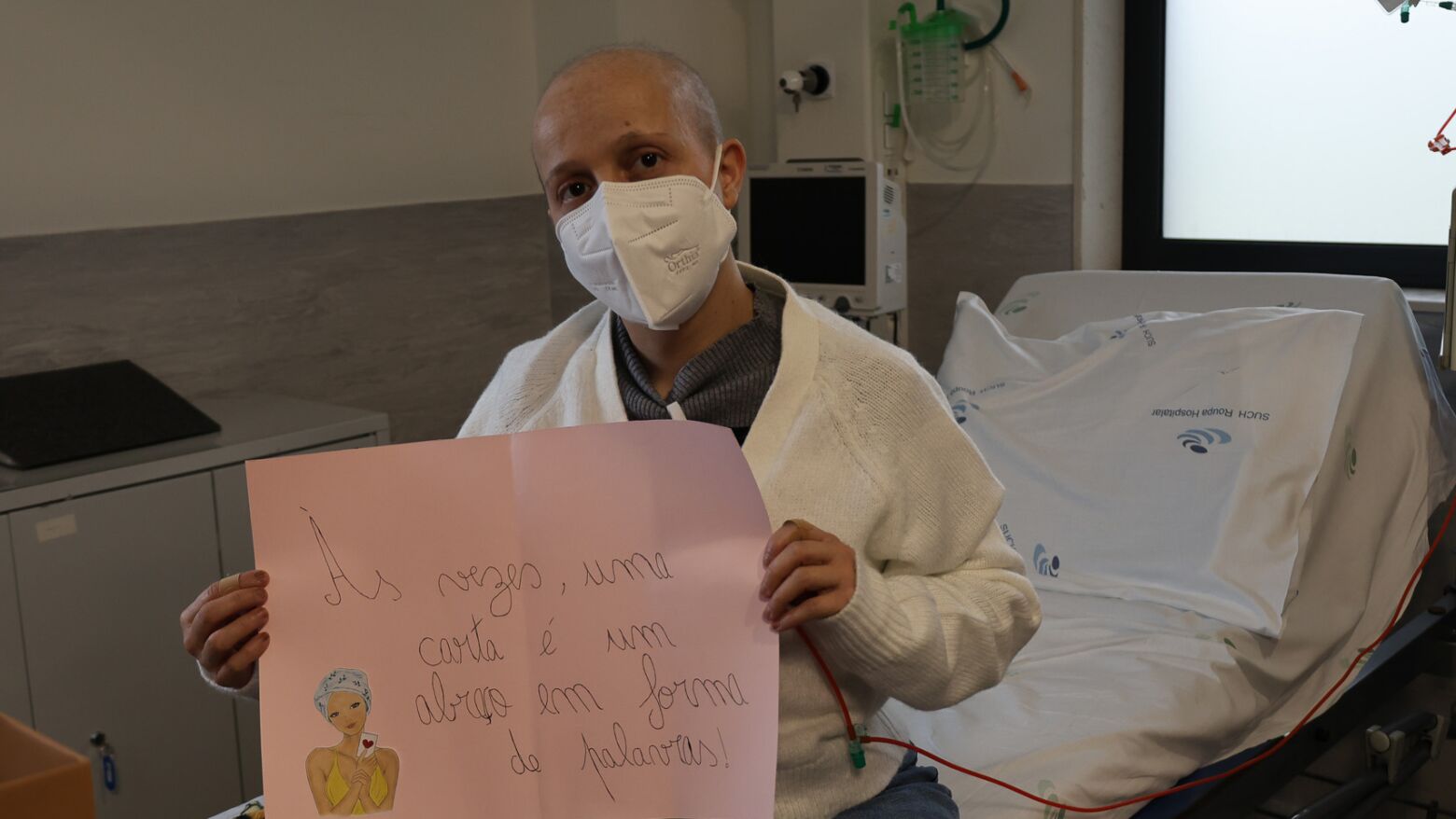 Penafiel: Alunos levam mensagens de esperan&ccedil;a aos doentes oncol&oacute;gicos do Hospital Padre Am&eacute;rico