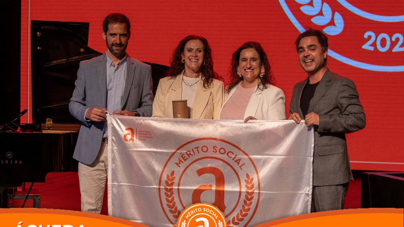 Cinf&atilde;es distinguido pelo 2.&ordm; ano consecutivo com a Bandeira de M&eacute;rito Social