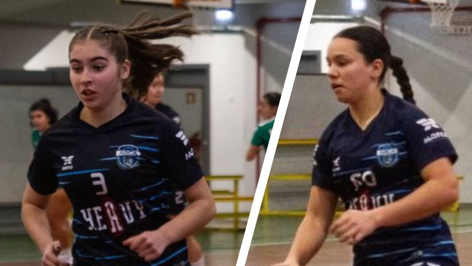 Duas atletas da ARCA convocadas para estágio da seleção nacional sub-17 de andebol feminino