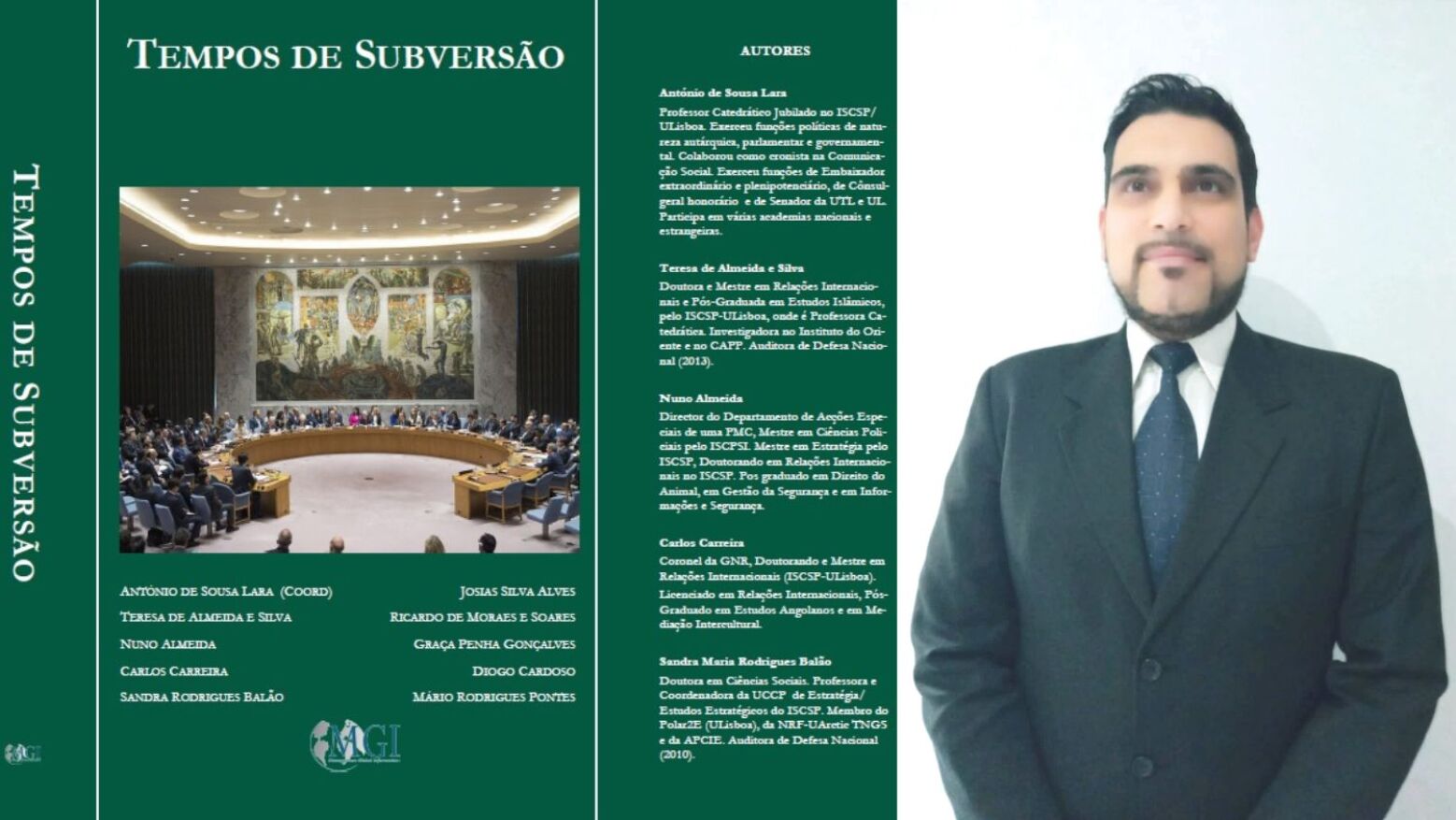 Josias M. S. Alves apresenta “Tempos de Subversão” em Castelo de Paiva e Alpendorada