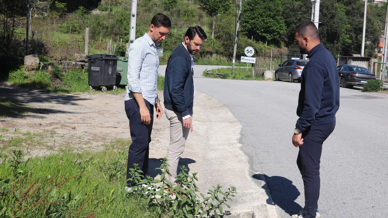 Executivo de Castelo de Paiva avalia obras priorit&aacute;rias e acessibilidades na freguesia de Fornos