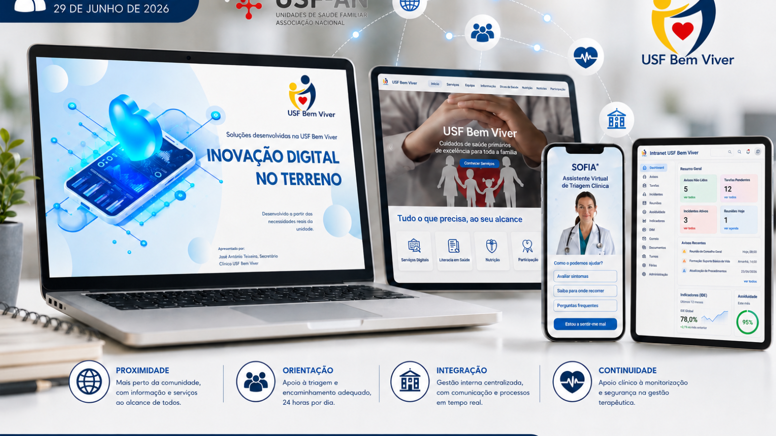 USF Bem Viver de Marco de Canaveses apresenta projetos de inova&ccedil;&atilde;o digital em webinar nacional