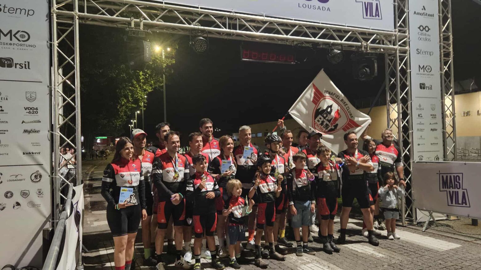 Penafiel Bike Clube participou "com sucesso" na AmoSteel Bike Race em Lousada