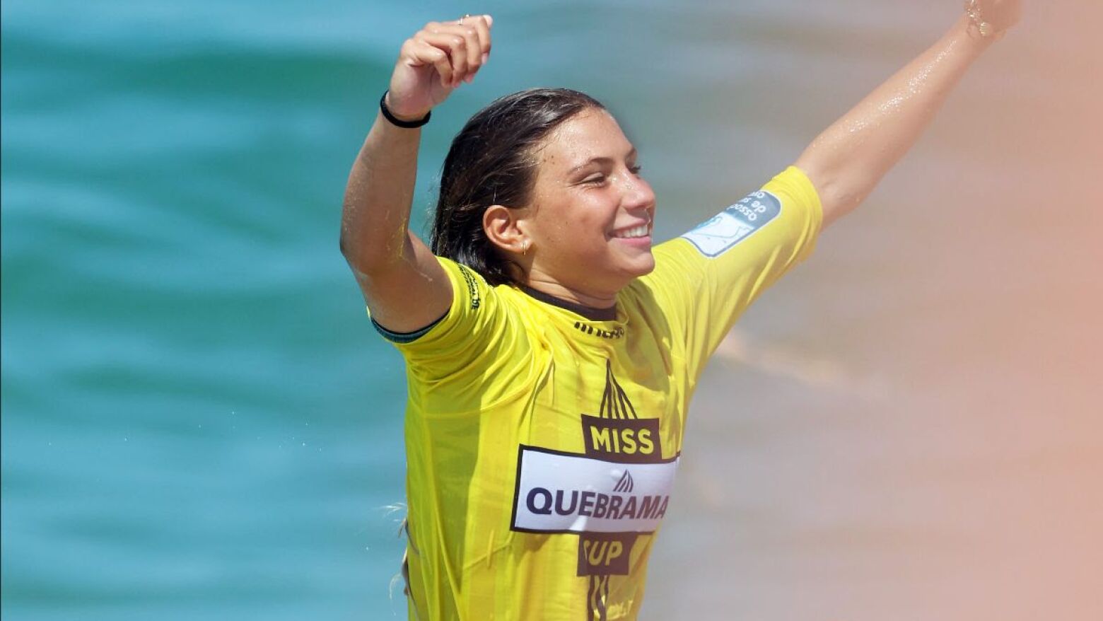Surf: Teresa Pereira conquista Miss Quebramar Cup 2025 com nota mais alta da final na Costa Nova