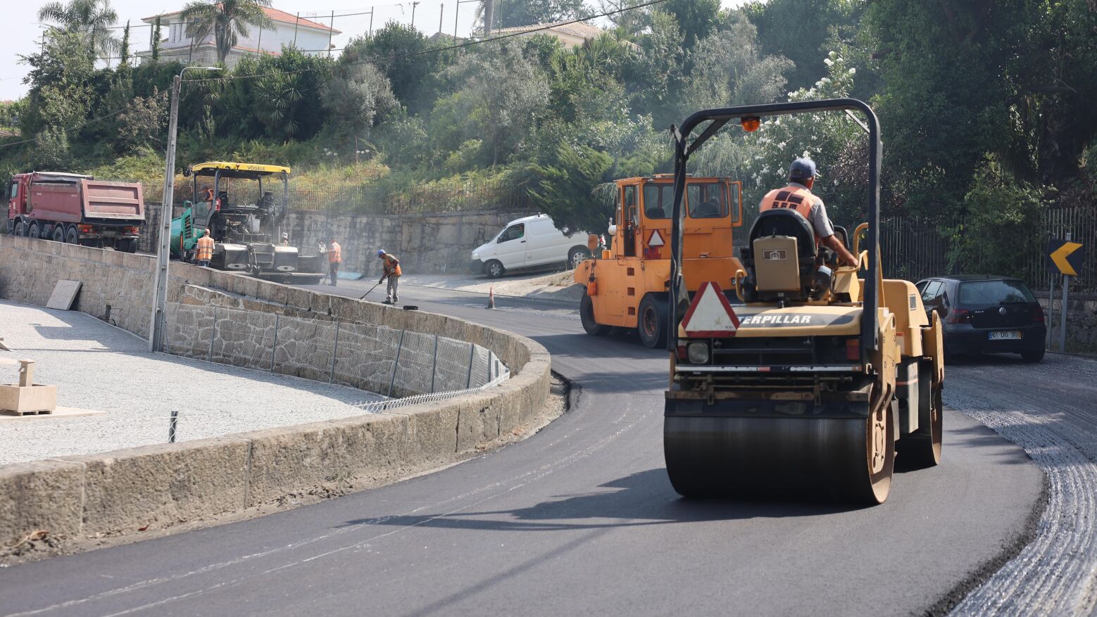 Obras na EN210 em Marco de Canaveses vão melhorar circulação em cinco freguesias e estarão concluídas até ao final de agosto