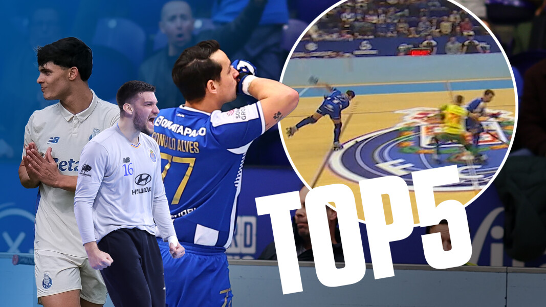 Gonçalo Alves lidera o top-5 da semana