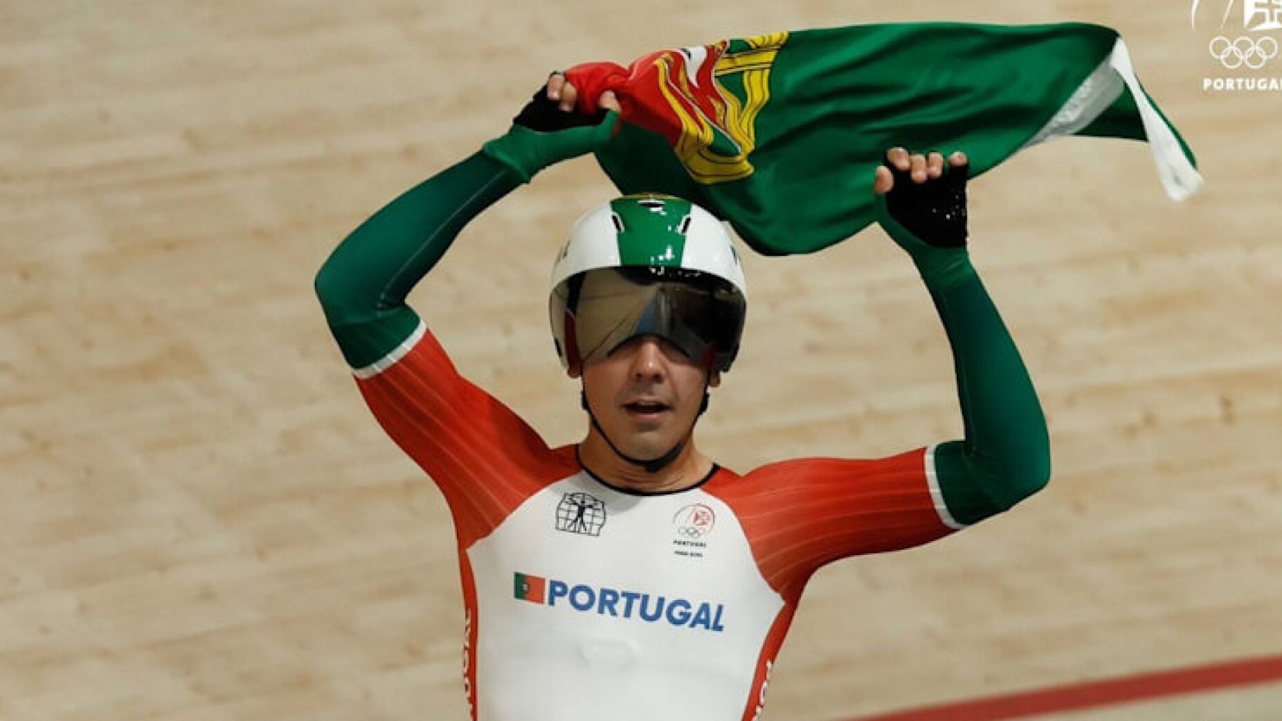 Iuri Leitão conquista medalha de bronze nos Mundiais de ciclismo de pista