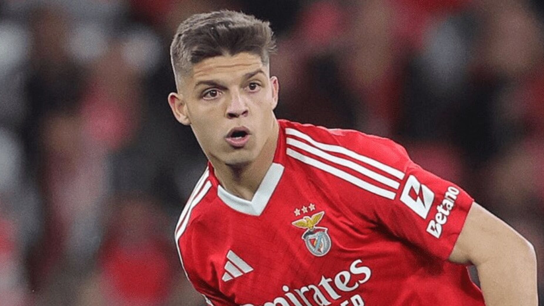 A reação de Diogo Prioste à estreia pela equipa principal do Benfica