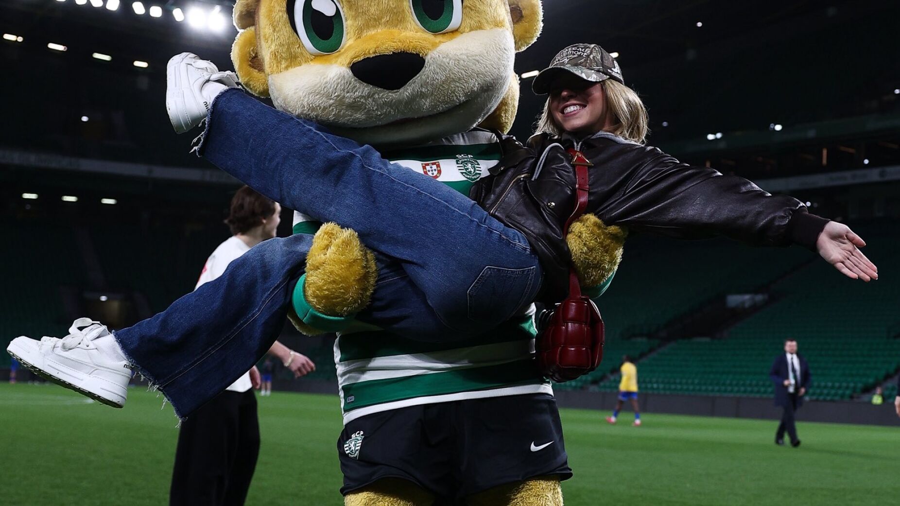 Uma estrela de Hollywood em Alvalade &mdash; e n&atilde;o passou despercebida