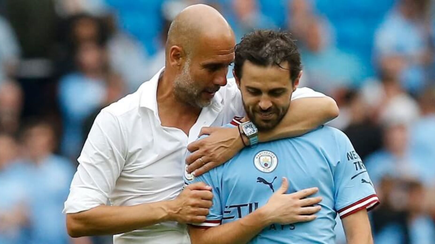 Guardiola e a lesão de Bernardo Silva: "Não sei..."