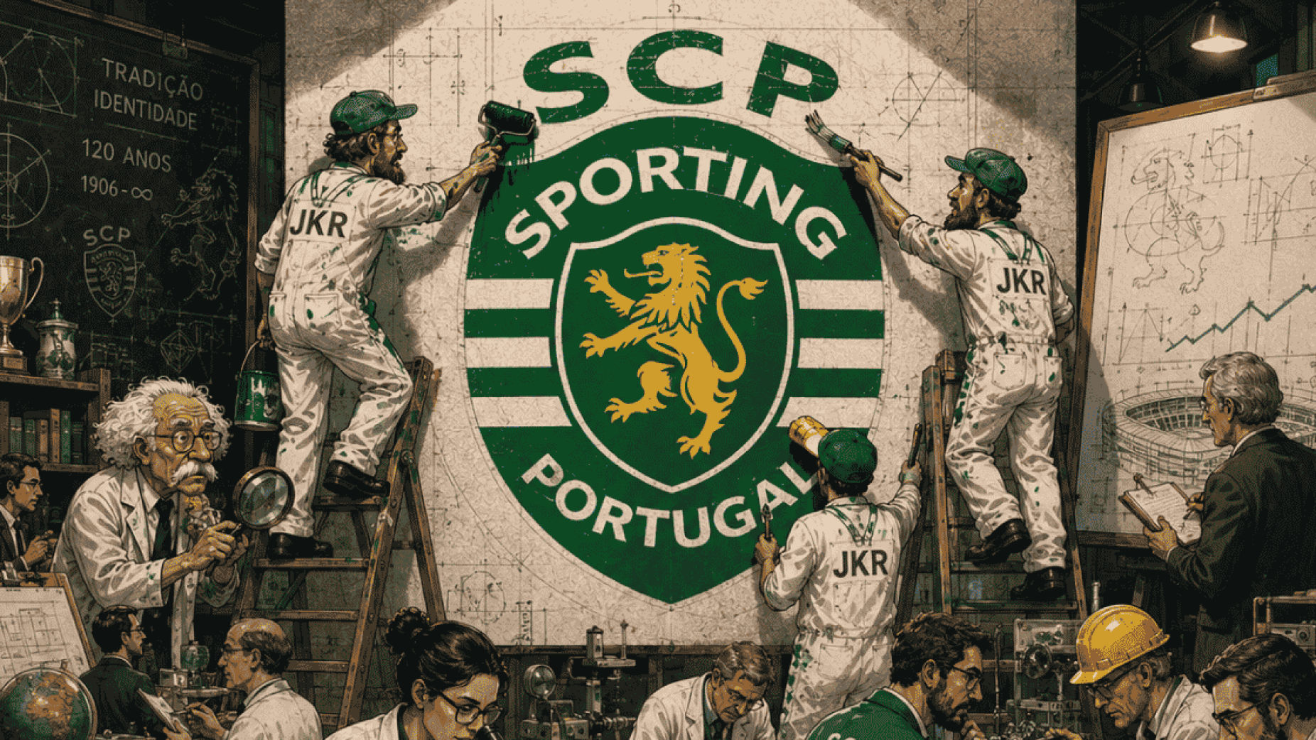O Sporting vai mudar de símbolo a 1 de julho. O que fica e o que muda.