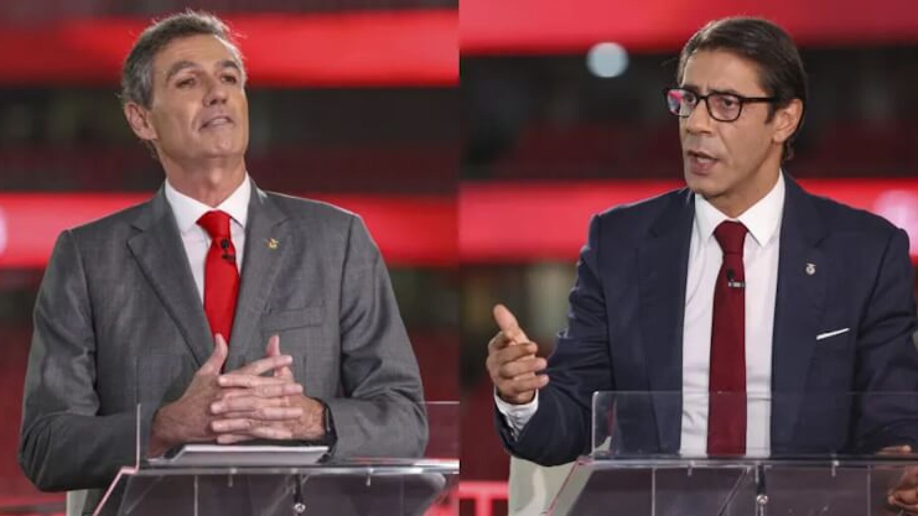 Tens&atilde;o e muitas acusa&ccedil;&otilde;es: Assim foi o debate entre Rui Costa e Noronha Lopes